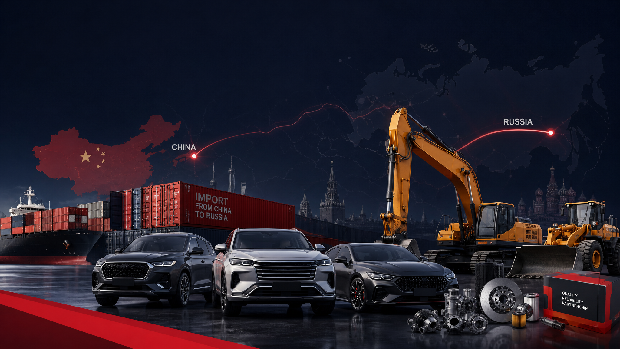 Автомобили, спецтехника и запчасти из Китая — Alles Asia