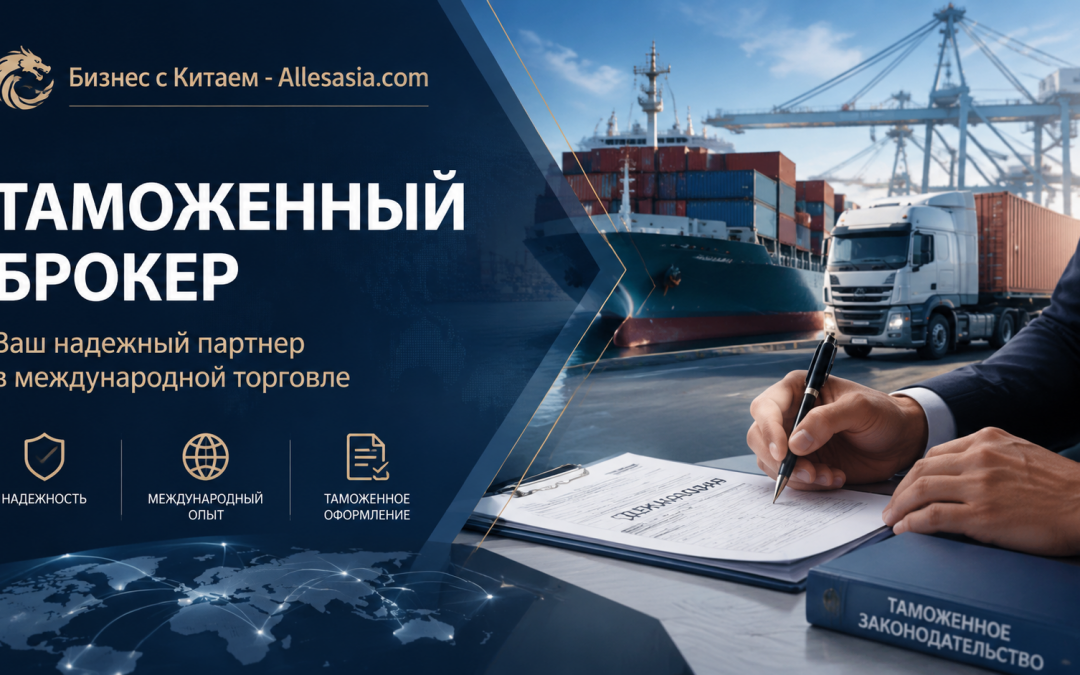 Таможенный брокер: ключ к успешному бизнесу с Китаем